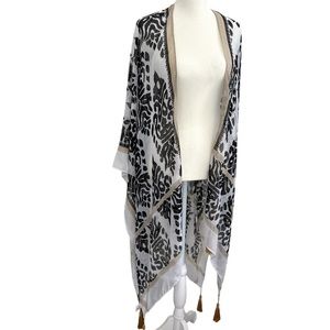 NEW Amanda Blu Kimono Cardigan One Size Loose - Flowy